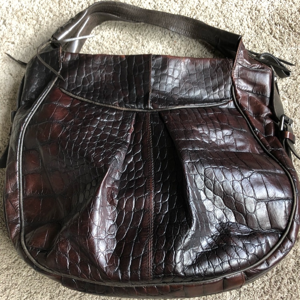 Francesco Biasia leather tote bag